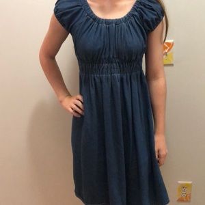 Girls denim dress
